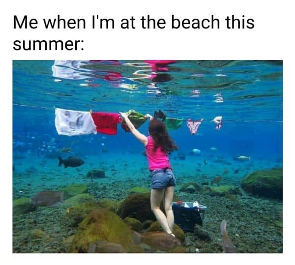 Beach Meme on Summer