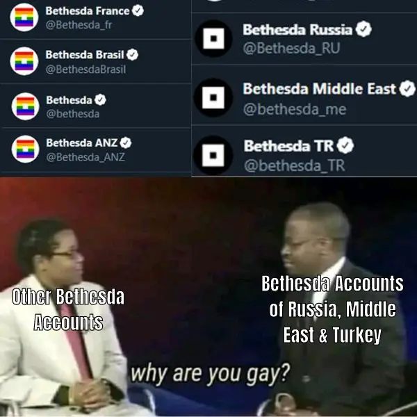 Bethesda Pride Month Meme