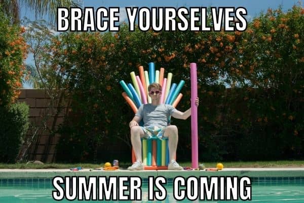 Brace Yourself Summer Is Coming Meme