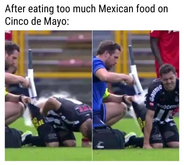 Cinco de Mayo Meme on Mexican Food