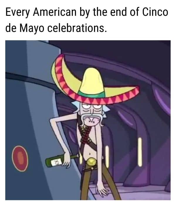 Cinco de Mayo Meme on Mexican Rick
