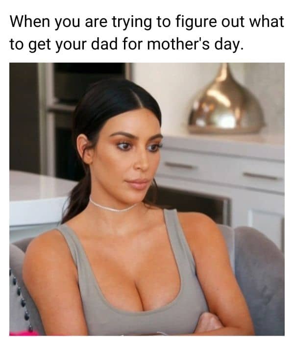 Dark Mothers Day Meme on Dead mom