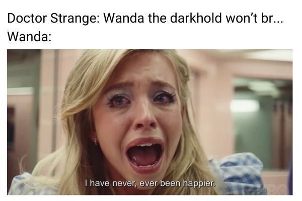 Darkhold Meme on Wanda