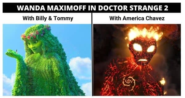 Doctor Strange 2 Meme on Billy, Tommy and America Chavez