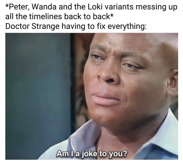 Doctor Strange 2 Meme on multiverse of madness