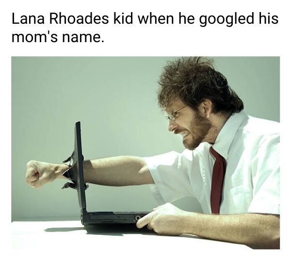 Funny Lana Rhoades Kid Meme on Google search
