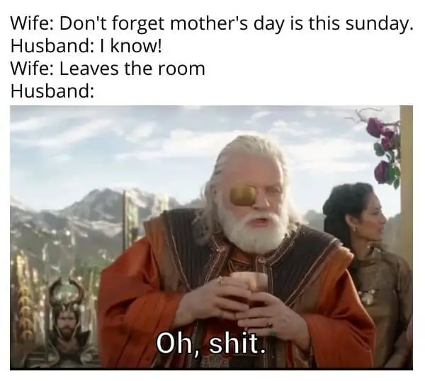 Funny Mothers Day Meme for husband