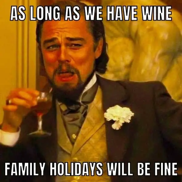 Funny Wine Day Meme on Leo
