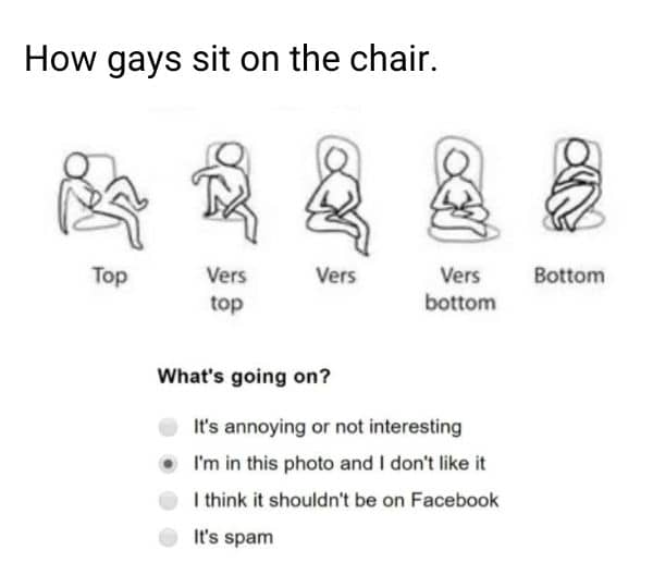 Gay sitting alignment chart Meme