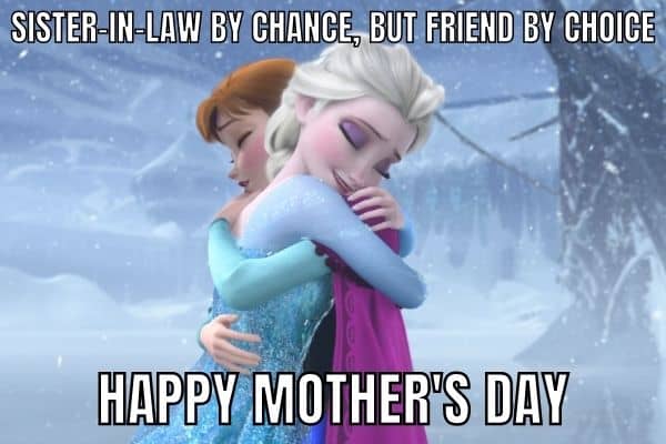 Happy Mothers Day Meme on Sister-In-law