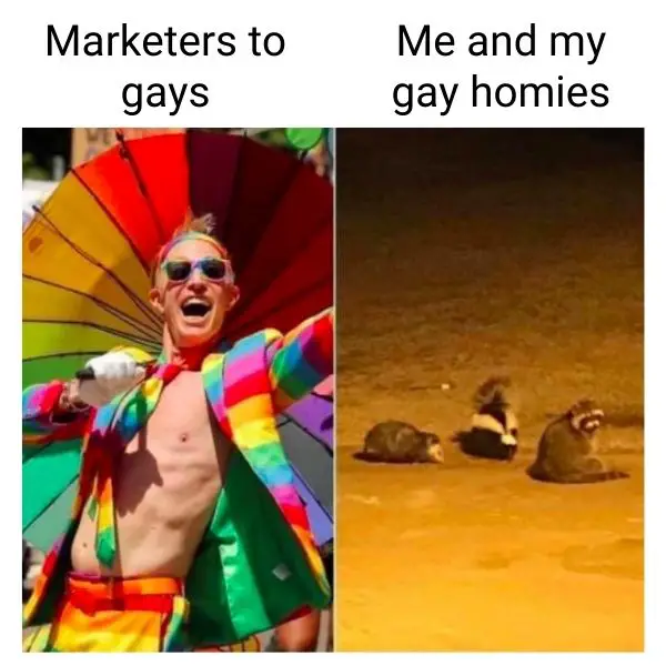 Marketing Meme on Pride Month