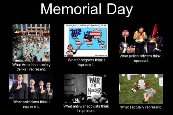 Memorial Day Meme on Reality