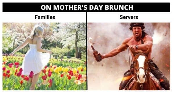 Mothers Day Meme on Brunch