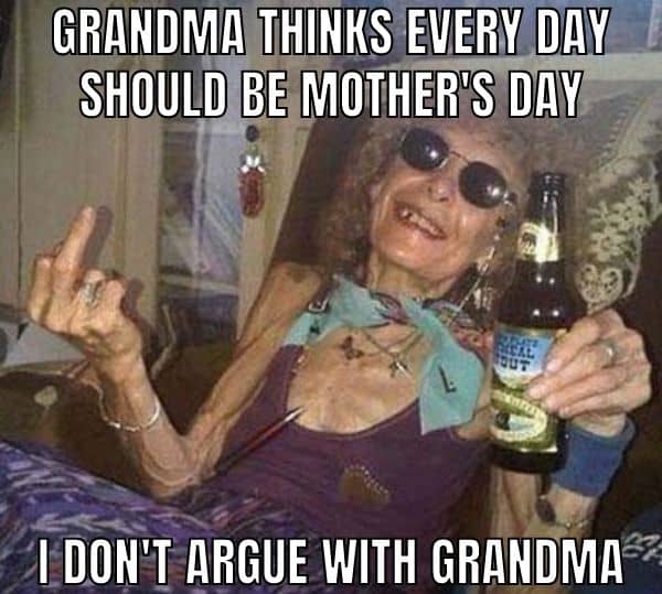 Mothers Day Meme on Grandmother