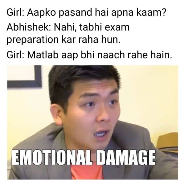 Panchayat Season 2 Meme on Emotional Damage