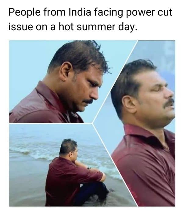 Power Cut Meme on India Summer