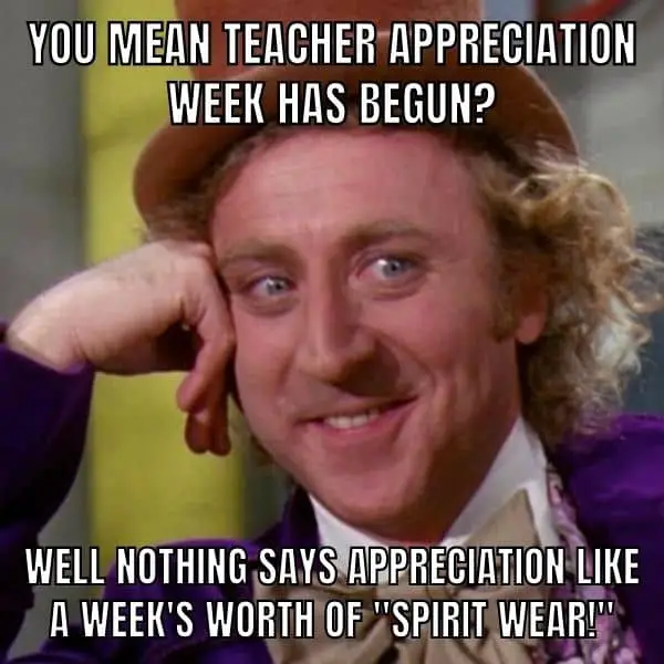 Teacher Appreciation Week Meme