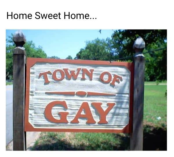 Town Of Gay Meme