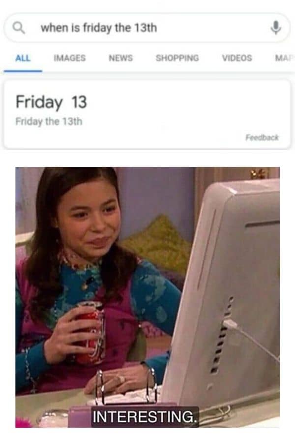 When is Friday the 13th Meme