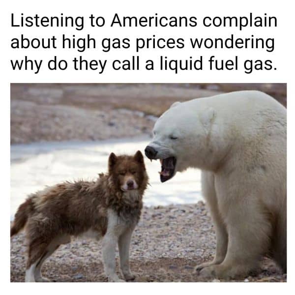America High Gas Prices Meme