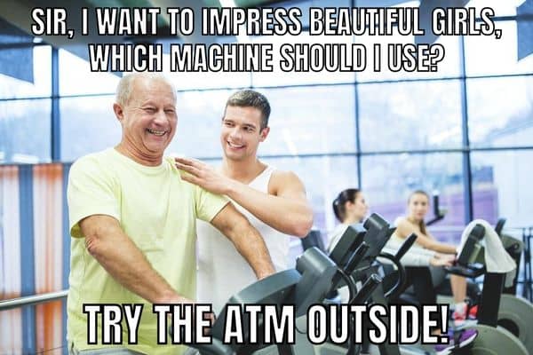 Dad Joke Meme on ATM