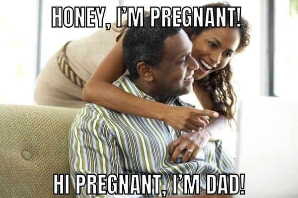 Dad Joke Meme on Pregnant