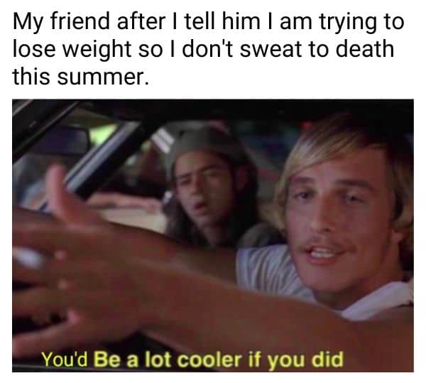 Fat Meme on Summer