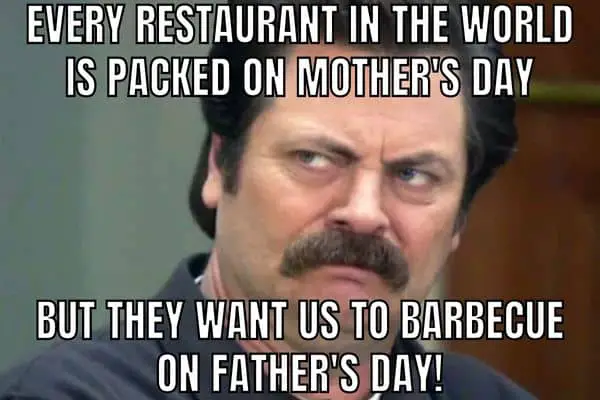 Father's Day Barbecue Meme