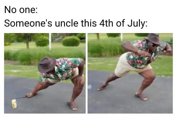 Fourth July Cracker Meme