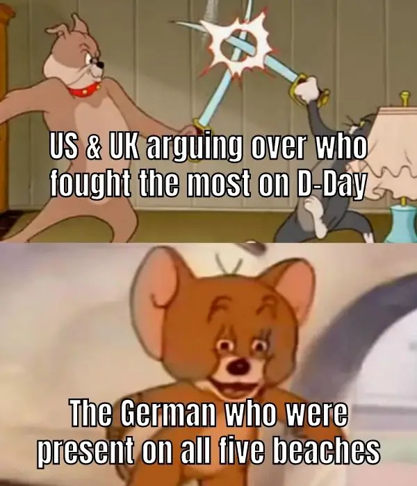 German Meme on D Day