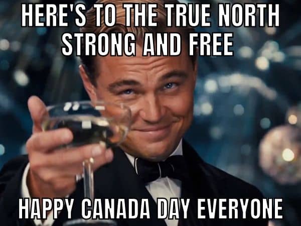 Happy Canada Day Meme on True North