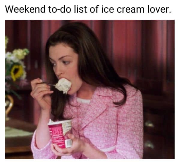 Ice Cream Lover Meme