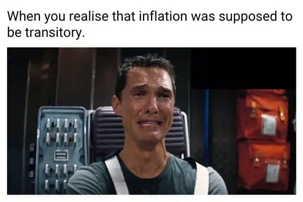 Inflation Is Transitory Meme