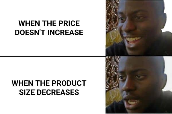 Inflation Meme on Product Price
