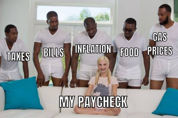 Inflation Salary Meme