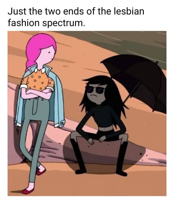 Lesbian Fashion Meme