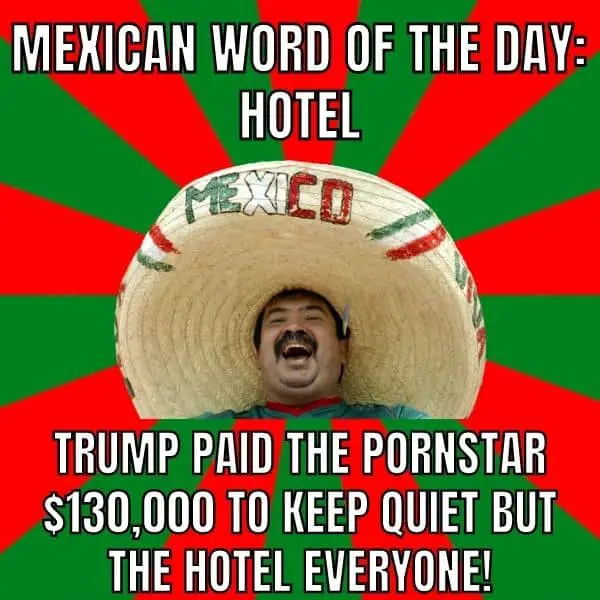 Mexican Word Of The Day Meme on Hotel