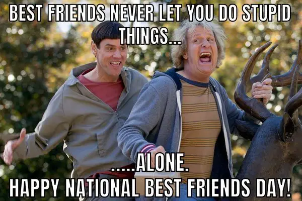 National Best Friend Day Meme on Dumb & Dumber