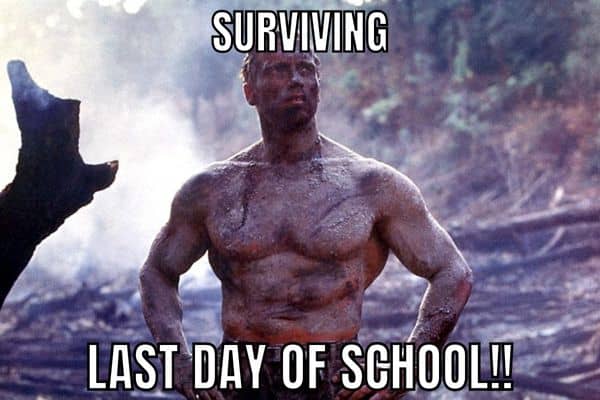 School Meme on Surviving Year