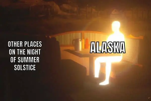 Summer Solstice Meme on Alaska