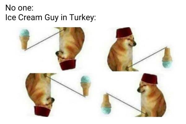 Turkish Ice Cream Man Meme