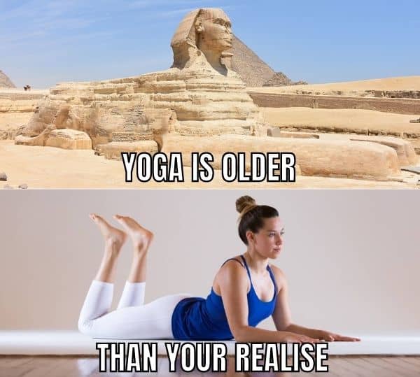 Yoga Meme on Sphinx Pose