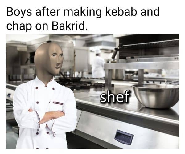 Bakrid Meme on Kebab