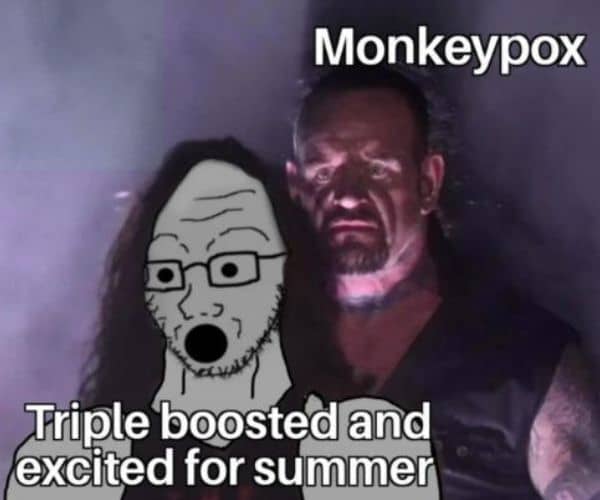 Booster Dose Meme on Monkeypox