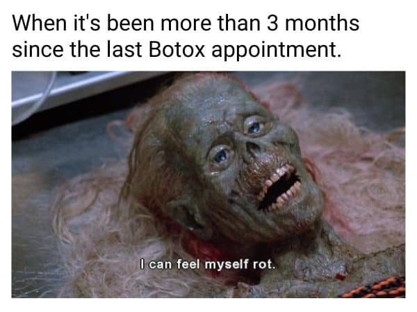 Botox Appointment Meme
