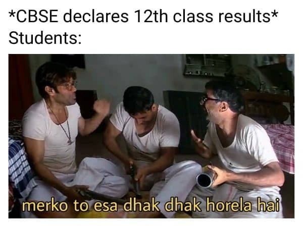 CBSE Class 12th Results Meme