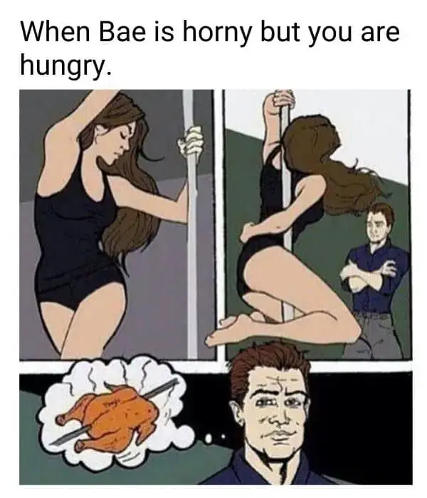 Horny BAE Meme For Him