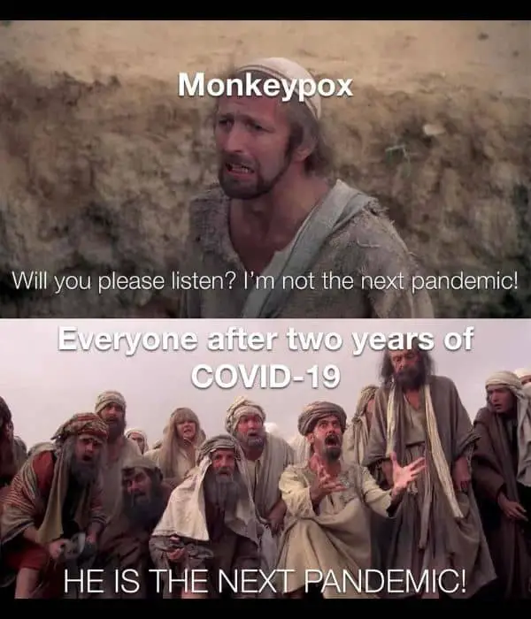Monkey Pox Pandemic Meme