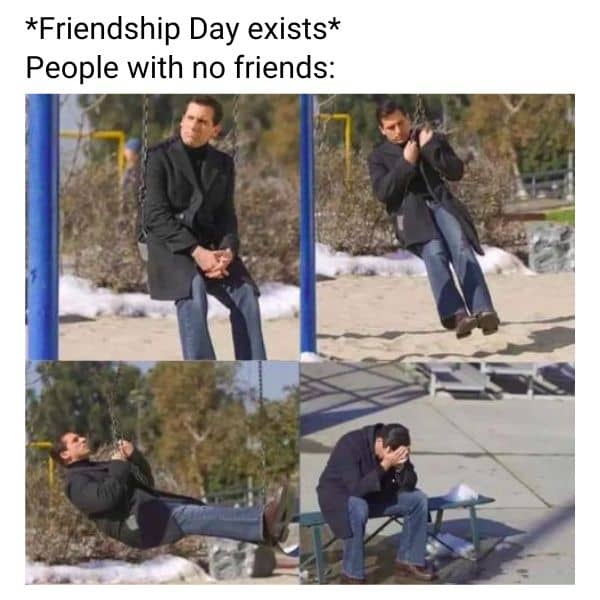 No Friends Meme