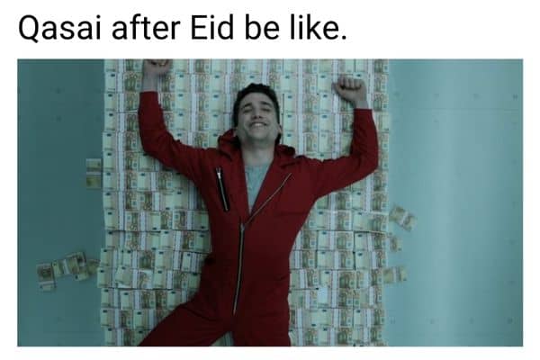 Qasai Meme on Eid